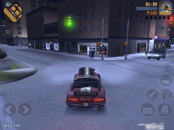 GTA III для iPhone 4S, Ipad 2, iOS 5