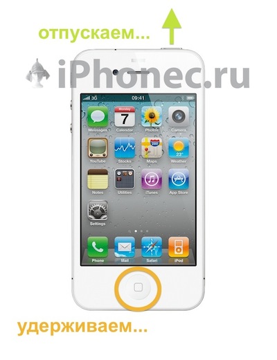 как запустить DFU режим на iPad 2